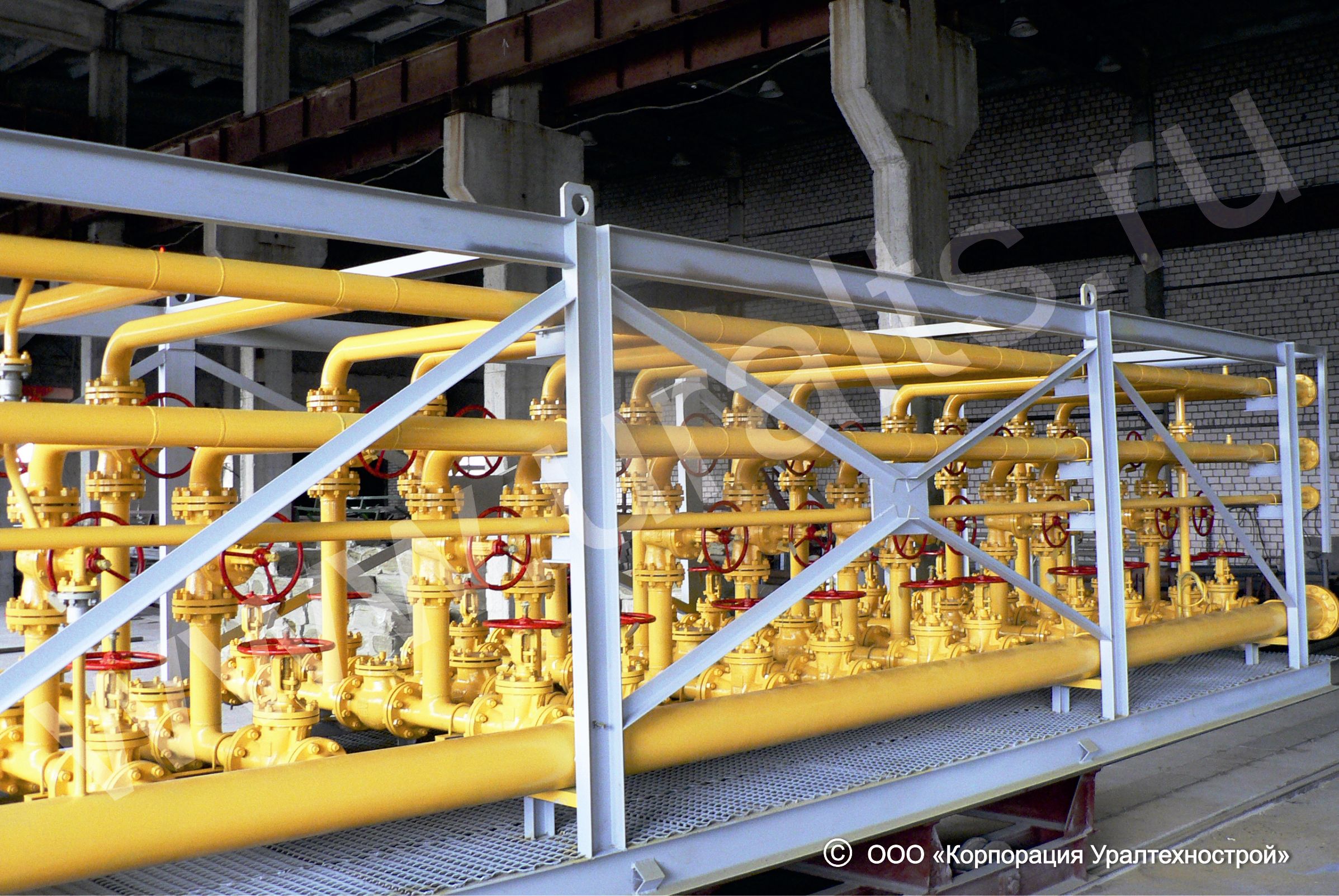 Блок входного манифольда «Caspian Gas Corp.»